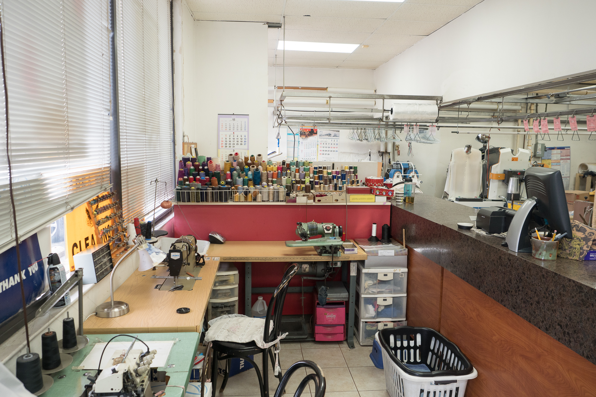 Sewing area