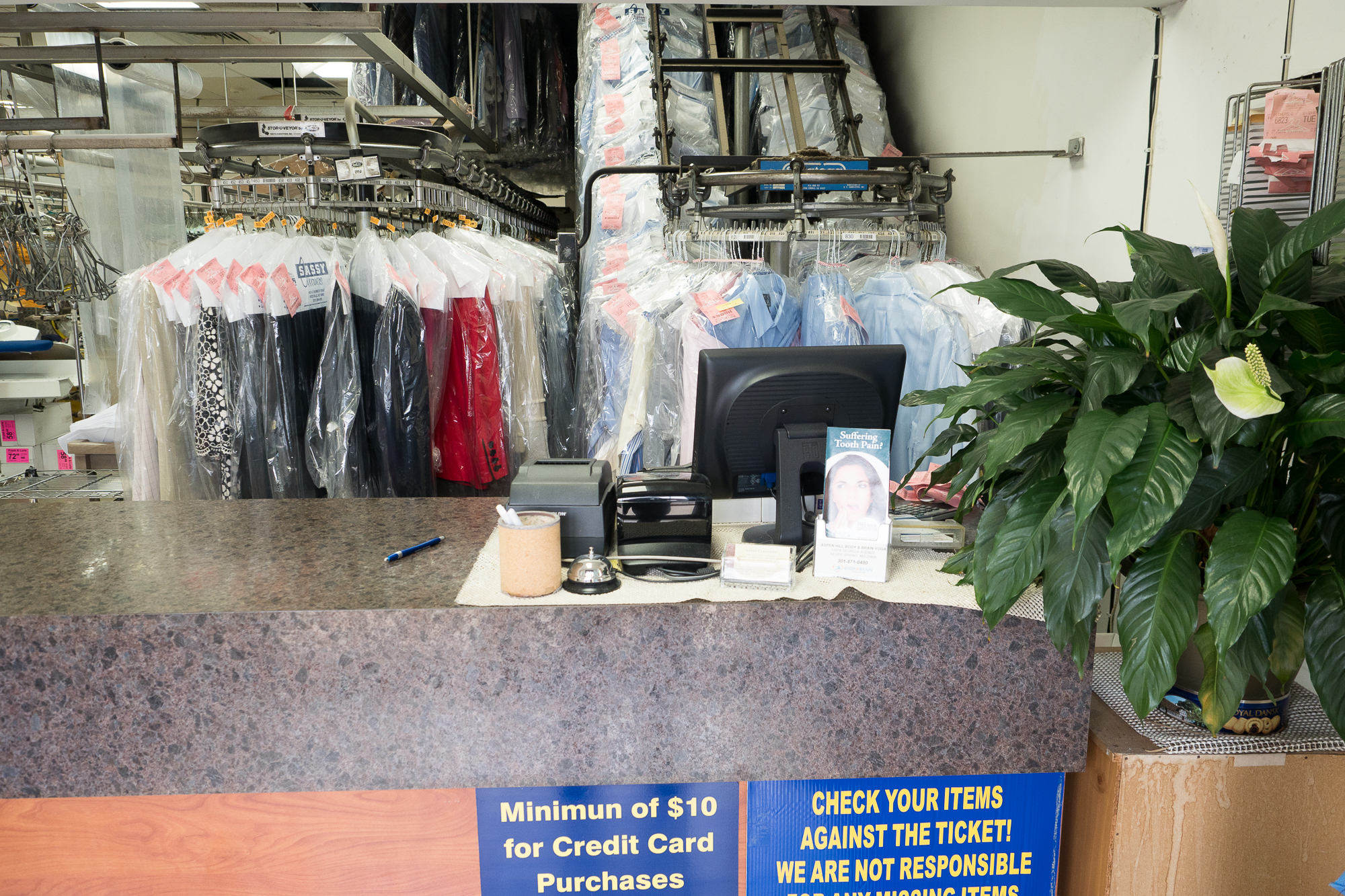 Counter area